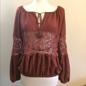 Peasant Lace Top by Free People