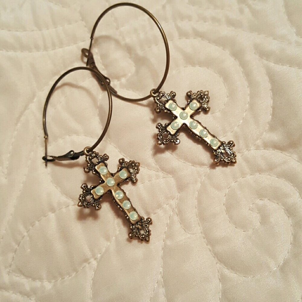 Pink panache earrings