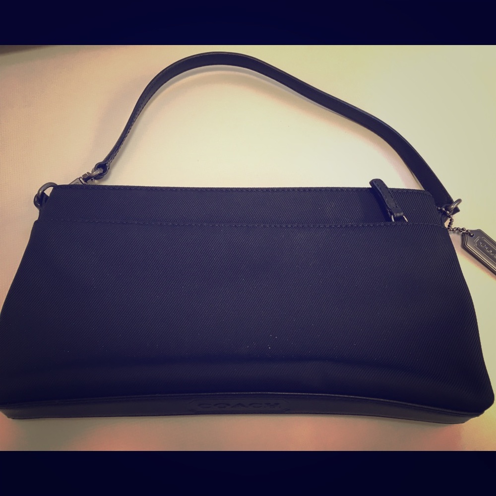 Black coach purse