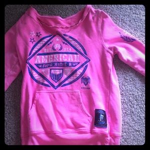 Buckle crew neck sweatshirt