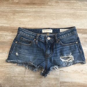 Pacsun Ripped Jean Shorts