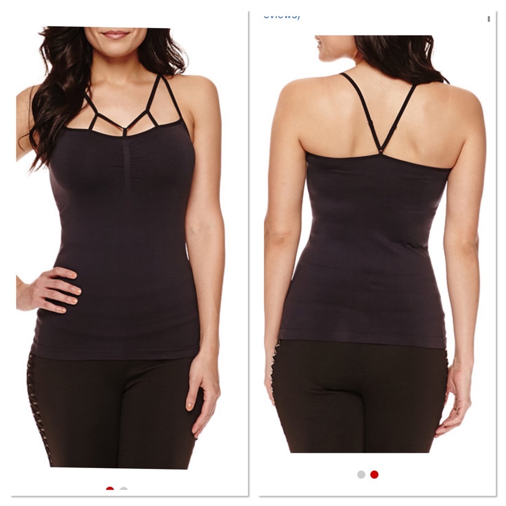 NWT tummy control caged cami