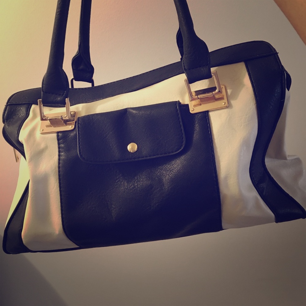 Black and White purse