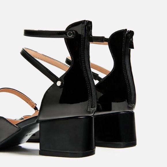 ZARA Strappy Block Heel shoes NEW WITH TAGS - Picture 5 of 5