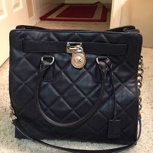 Michael kors  hamilton.  Navy color