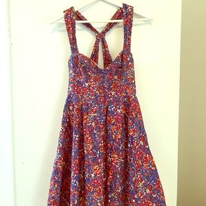 Multi colored sun dress