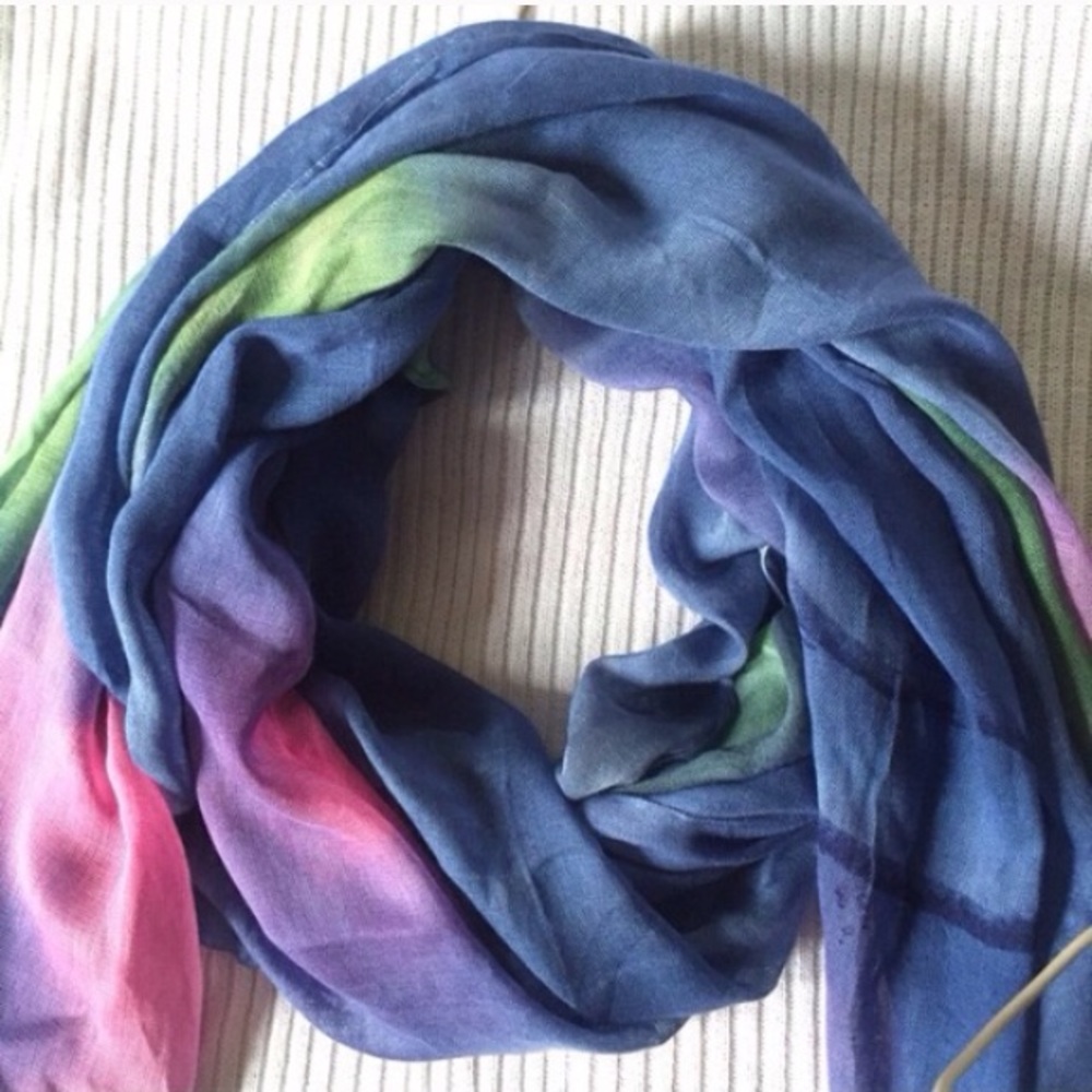 🎀 Host Pick ombré blue pink scarves spring scarf