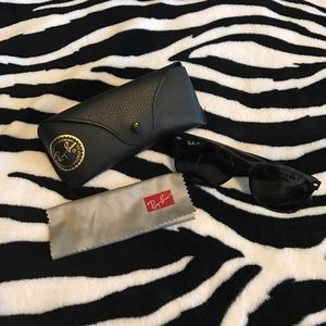 RayBan Polarized Wayfarer Sunglasses Women RB2132