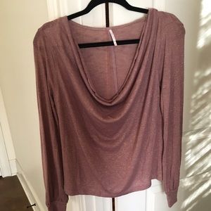 Scoop neck shirt