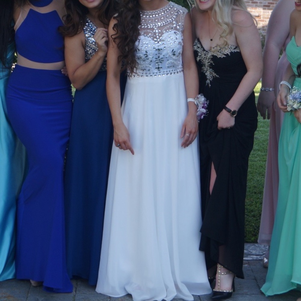 White Prom Dress