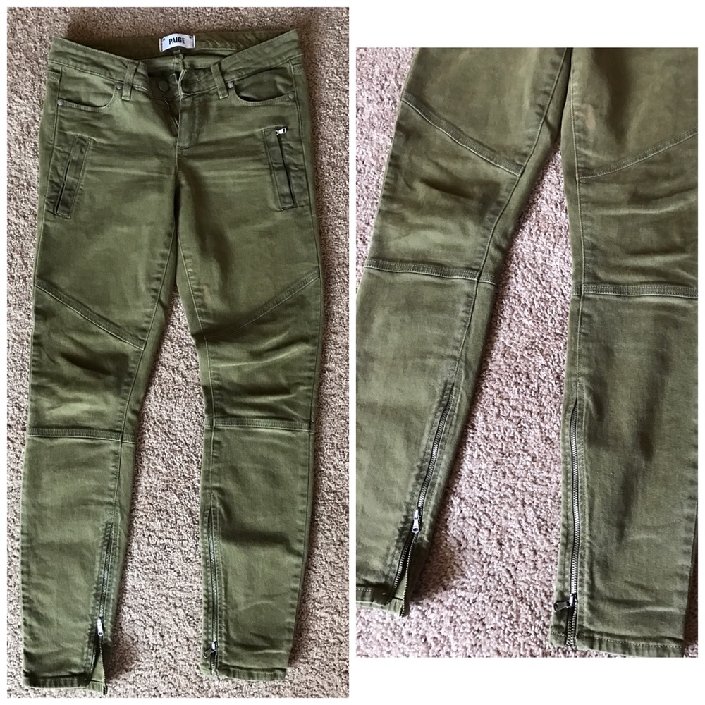 Paige Green jeans
