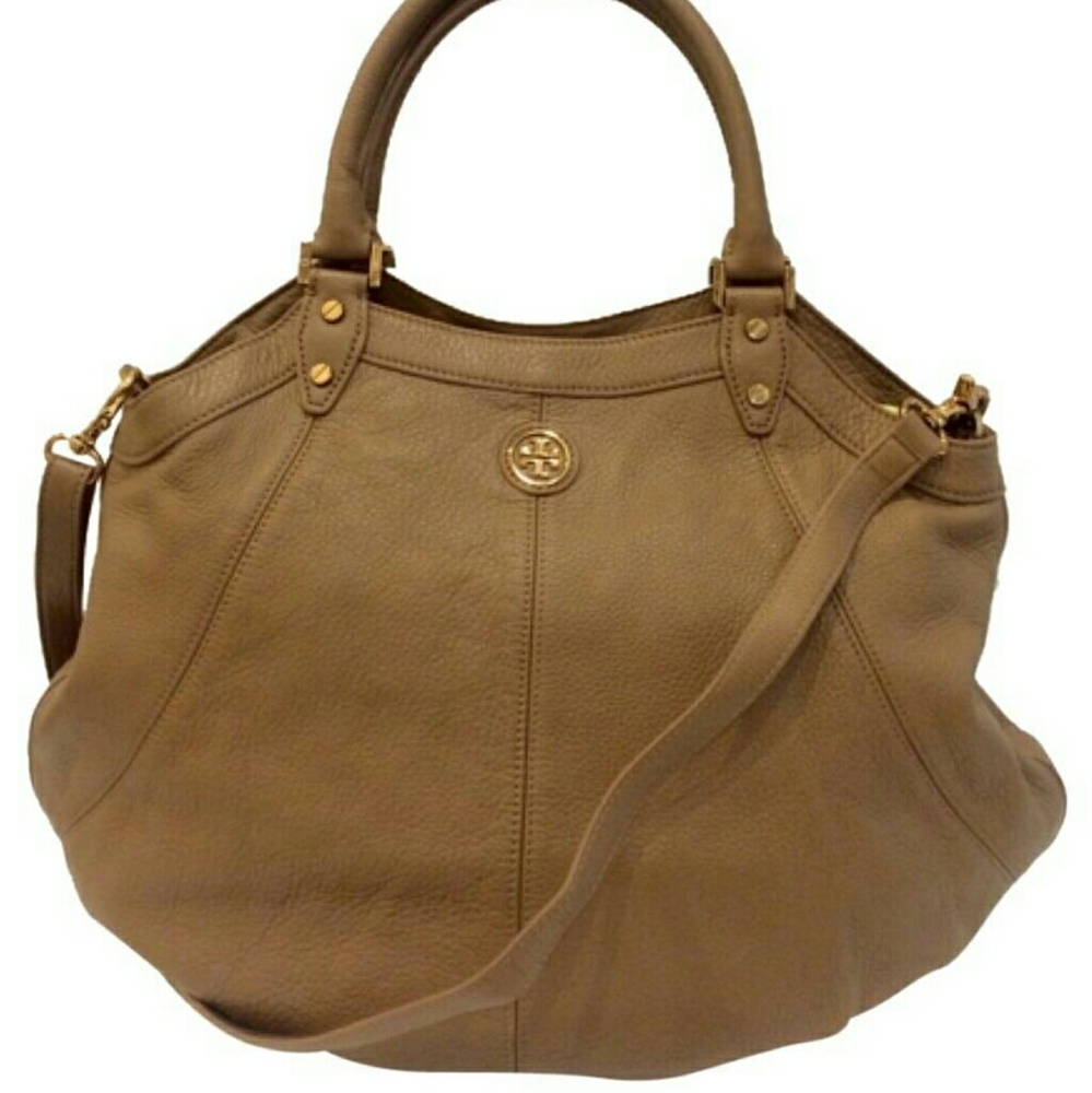 Tory Burch Dakota Leather Hobo Satchel