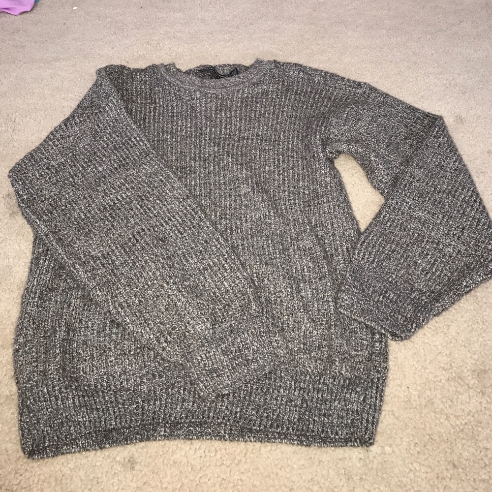 Woven boyfriend sweater! Never worn!!