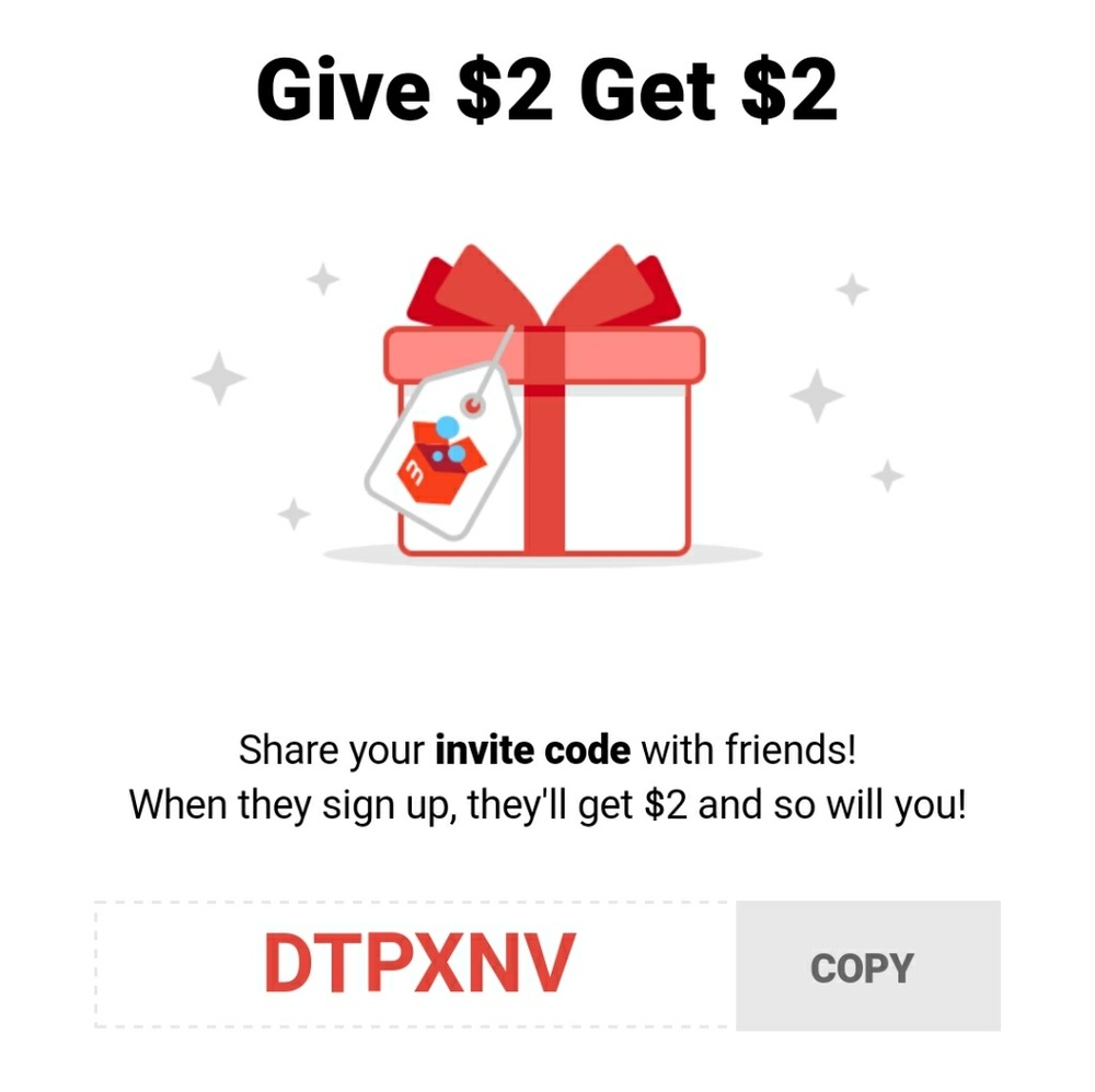MERCARI REFERAL CODE