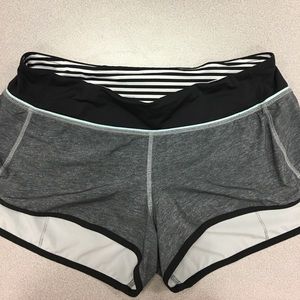 Lululemon speed shorts