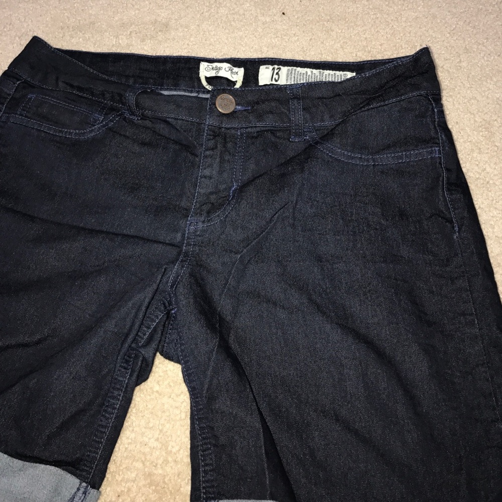 Stretchy Blue jean Bermuda shorts!!!