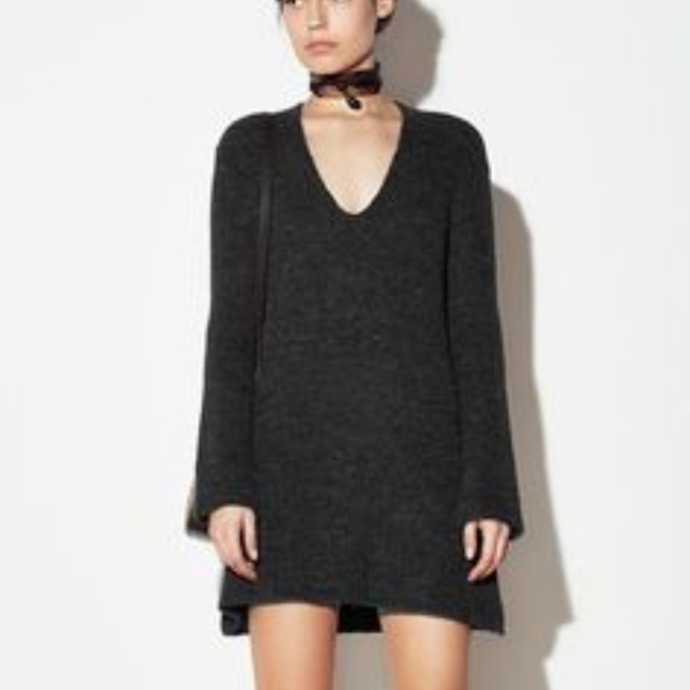 Reformation wool sweater dress