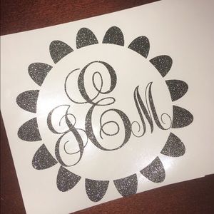 Monogrammed items