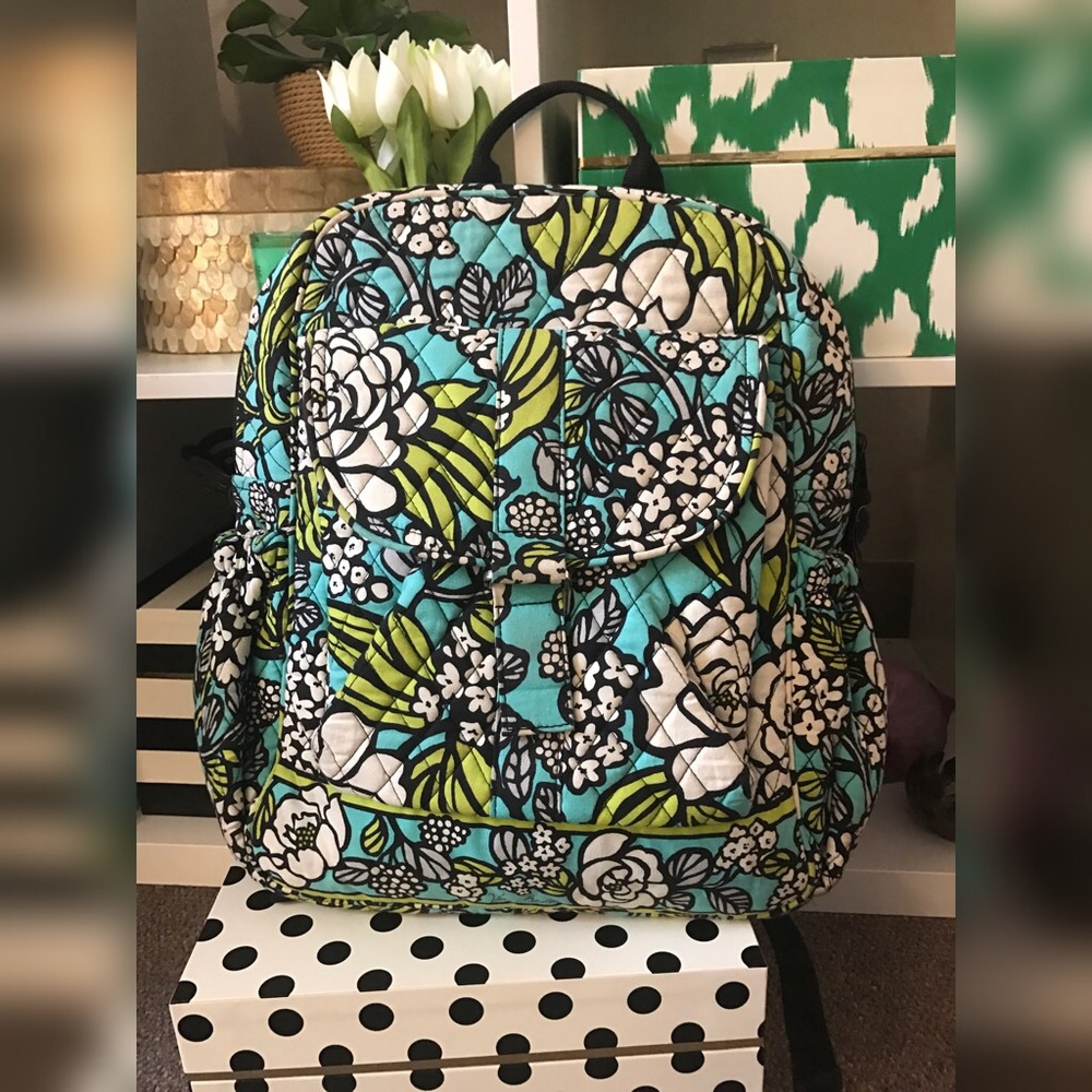 Vera Bradley Island Blooms backpack (retired)