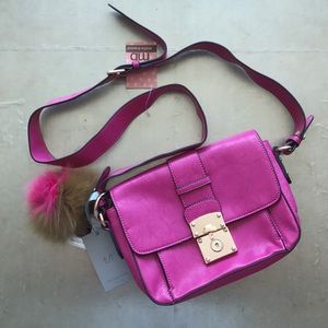 Gorgoeus HOT PINK cross body bag