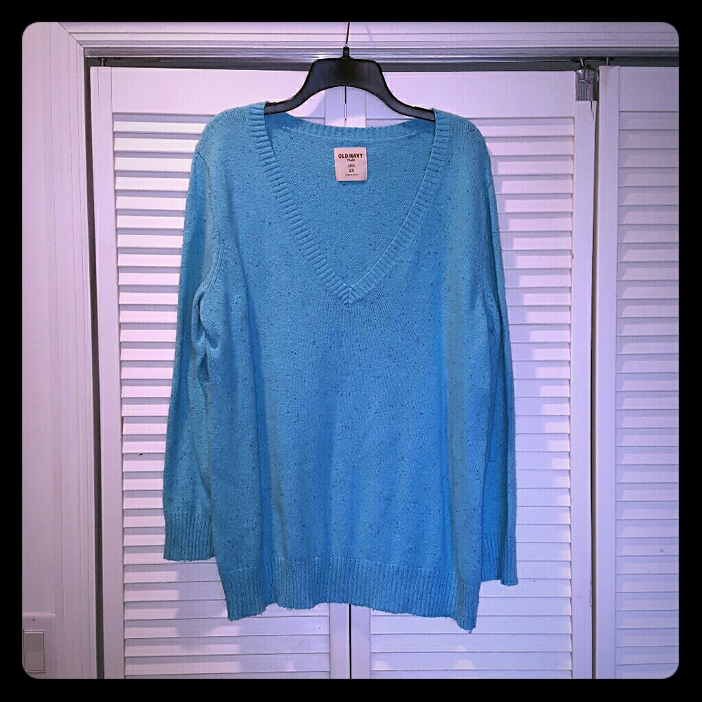 Deep V sweater