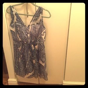 Molly Anna Silk Chiffon Paisley dress