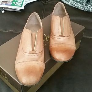 Tan Franco Sarto Loafers