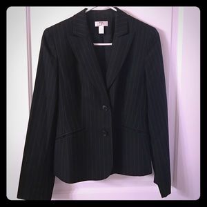 Ann Taylor Loft Pinstripe Suit Jacket
