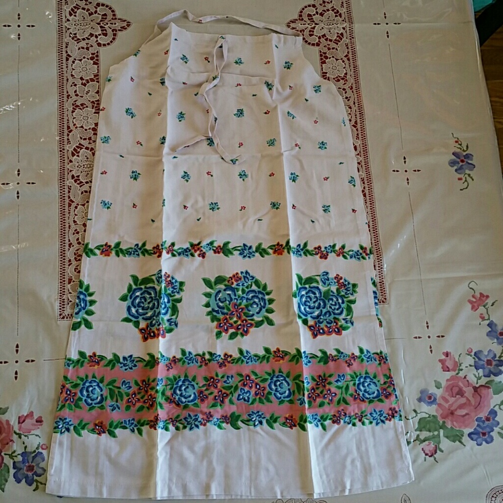 Floral Halter Dress, Size Small
