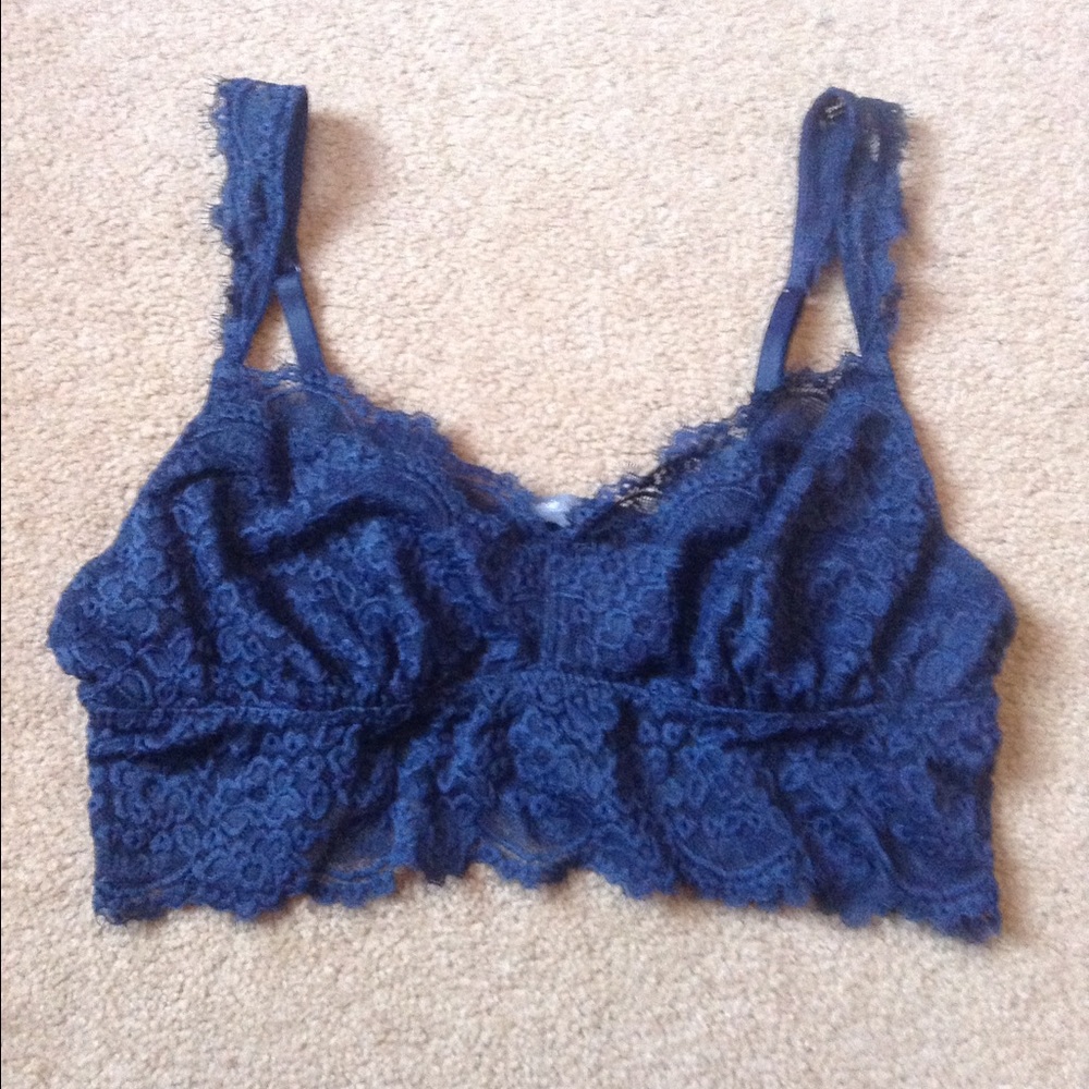 Aerie eyelash lace bralette