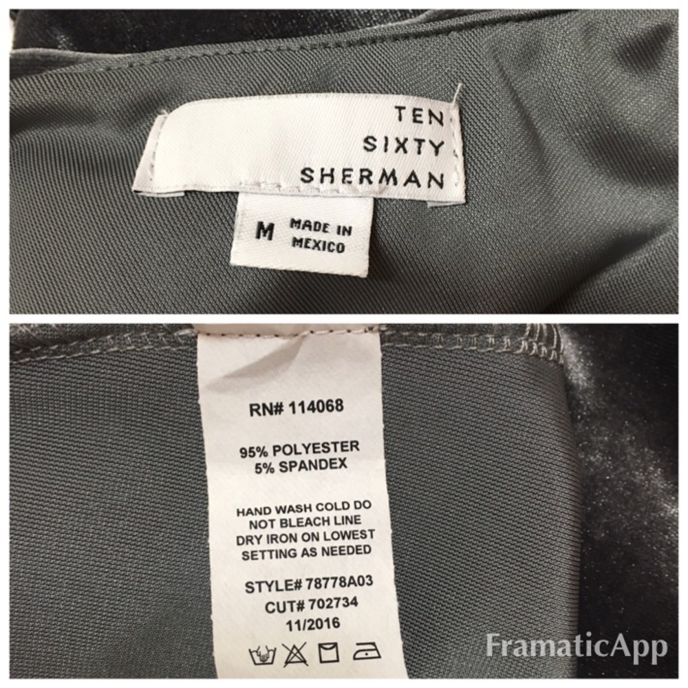 Velvet One Shoulder Ruffle Top - Picture 7 of 7