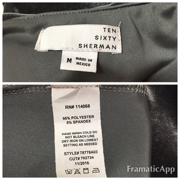 Velvet One Shoulder Ruffle Top - Picture 7 of 7