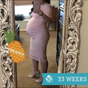 Asos maternity dress