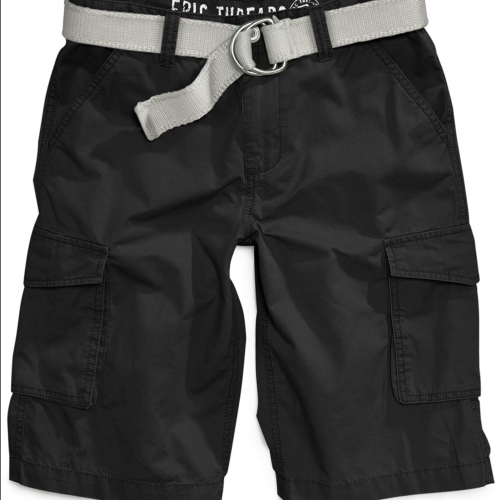 Epic Threads Boys Core Belted Casual Cargo Shorts