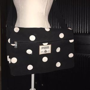 PINK Victoria's Secret Polka Dot cross body bag