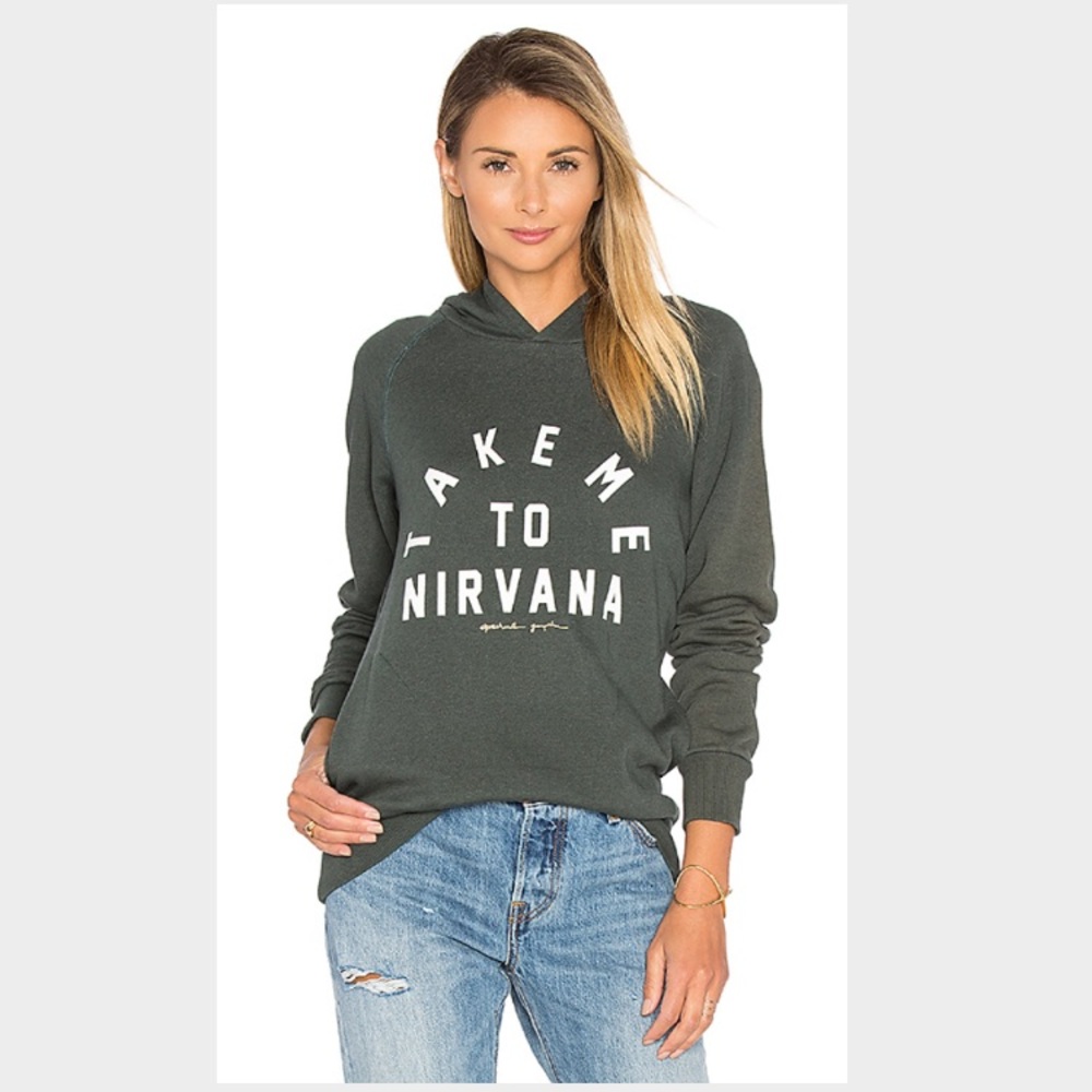 NWT Spiritual Gangster Take Me To Nirvana Hoodie