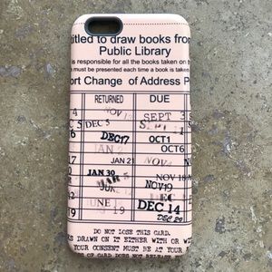 Library Card IPhone 6/6s case