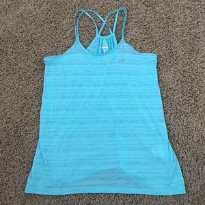 Light blue Nike dri-fit tank