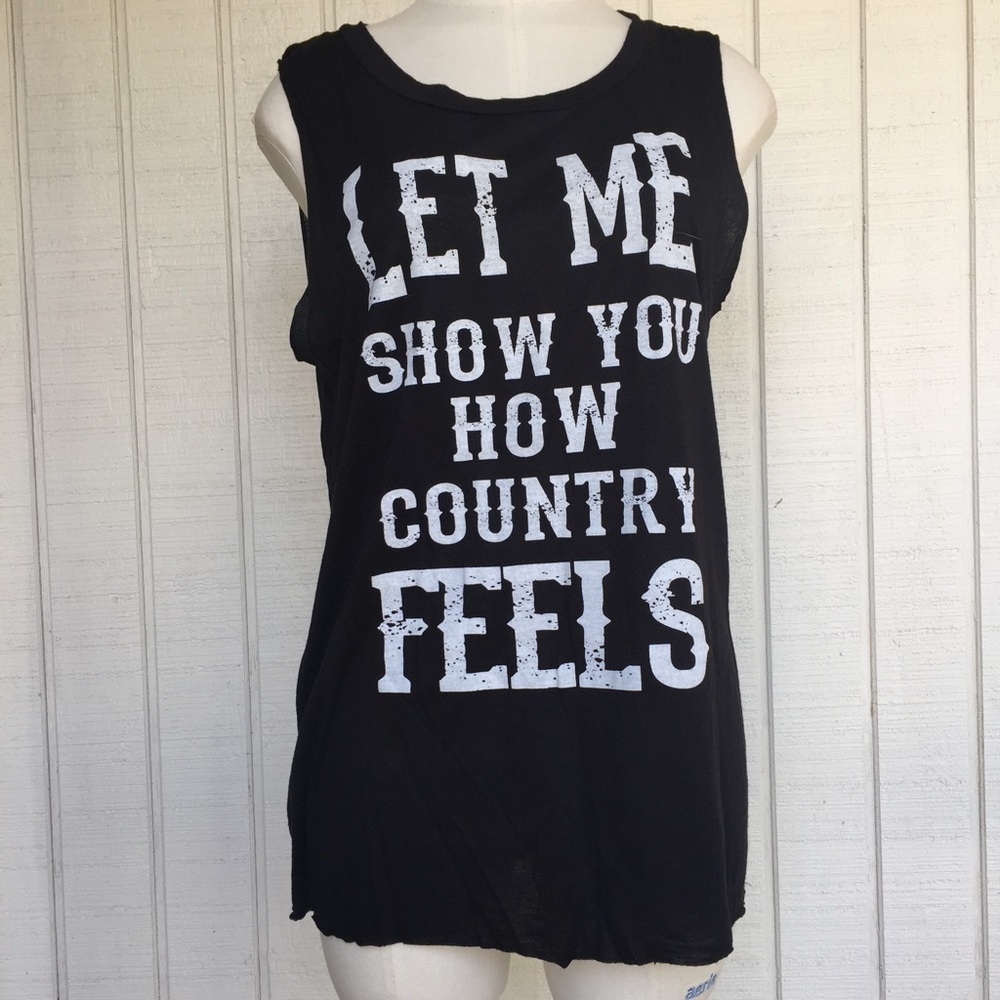 Windsor "Let Me Show You How Country Feels" tank