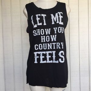 Windsor "Let Me Show You How Country Feels" tank