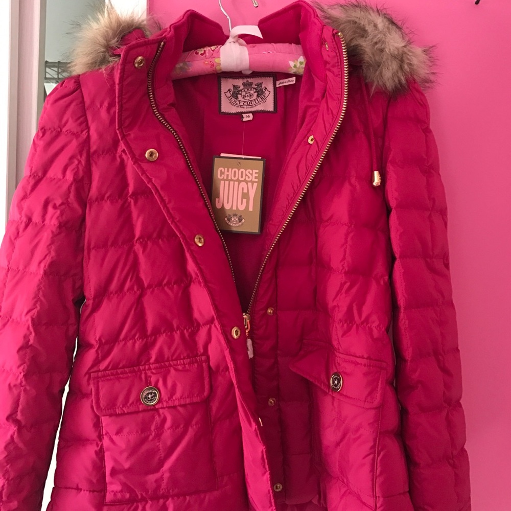 Juicy hooded winter coat