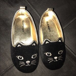 Toddler Girl cat ballerina shoes