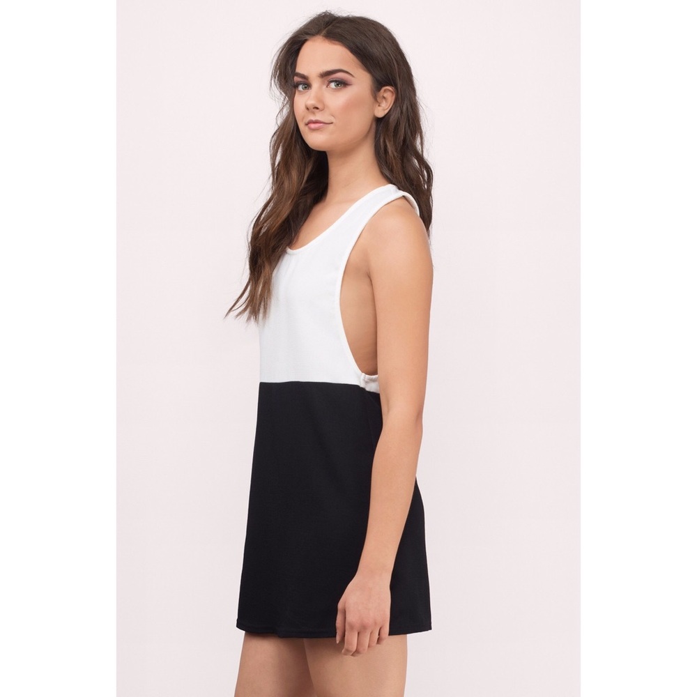 Color Block Mini Dress