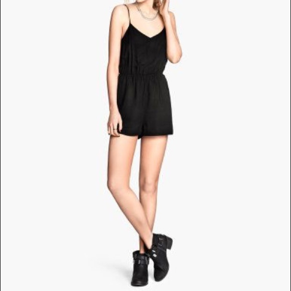 H&M Basic Black Romper