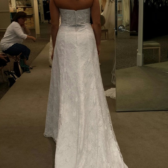 WEDDING DRESS NEVER WORN TAGS STILL ON!!!!!!‼️‼️‼️ - Picture 3 of 3