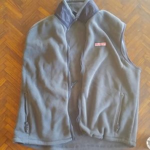 Full Zip Vest. Large Vineyard Vines