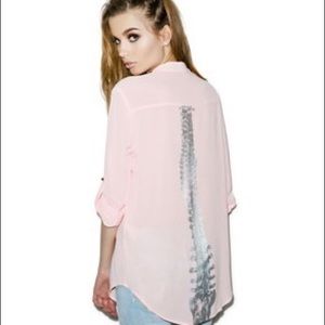 ☠️💕Iron Fist Spineless Blouse☠️💕