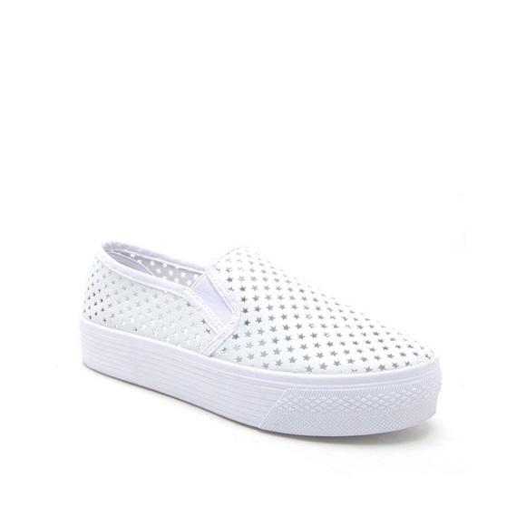Perforated Star Slip On Sneaker - Picture 4 of 4