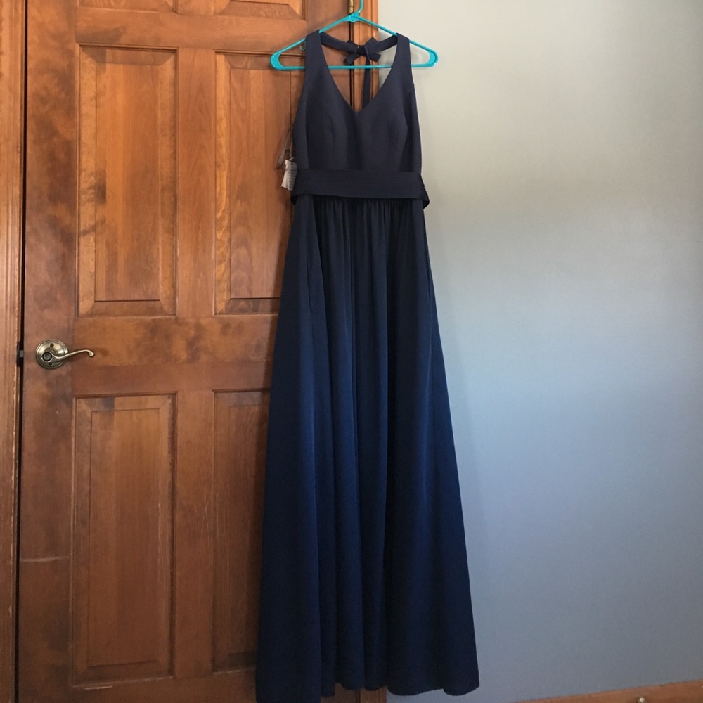 White by Vera Wang bridesmaids' dress