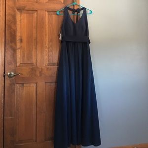 White by Vera Wang bridesmaids' dress